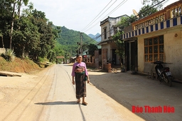 Huyện Lang Chánh chú trọng xây dựng thôn, bản nông thôn mới