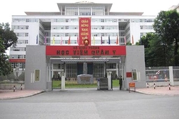 Học viện Quân y thông báo điểm sàn xét tuyển hệ quân sự năm 2019