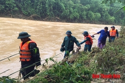 LLVT Thanh Hóa tập trung lực lượng tìm kiếm các nạn nhân chưa rõ tung tích do mưa lũ