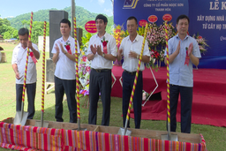 Huyện Quan Sơn: Khởi công xây dựng nhà máy chế biến nguyên liệu từ cây họ tre theo tiêu chuẩn FSC