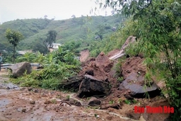 Các huyện Quan Hóa, Mường Lát ứng phó với cơn bão số 3, sẵn sàng sơ tán dân khi cần thiết