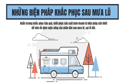 [Infographics] - Những biện pháp khắc phục hậu quả sau mưa lũ