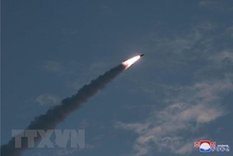JCS nhận định về vụ phóng vũ khí mới nhất của Triều Tiên