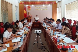 Giám sát việc thực hiện một số chương trình, đề án về phát triển kinh tế, văn hóa, xã hội nông thôn giai tại TP Sầm Sơn và huyện Thọ Xuân