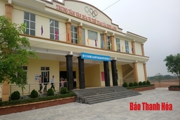 Huyện Yên Định: Nhân dân đóng góp trên 12 tỷ đồng xây dựng thiết chế văn hóa, thể thao