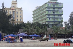 Khu du lịch biển Hải Hòa đón gần 400.000 lượt khách