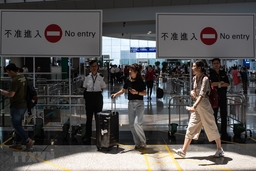 Sân bay quốc tế Hong Kong bắt đầu khôi phục hoạt động trở lại