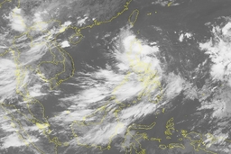 Sáng mai (28-8), bão Podul giật cấp 10 sẽ đi vào biển Đông