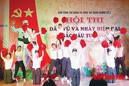 Hội thi dân vũ và nhảy hiện đại “Sắc màu tuổi trẻ”