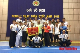 Thanh Hóa xếp thứ nhì tại Giải vô địch Pencak Silat toàn quốc 2019