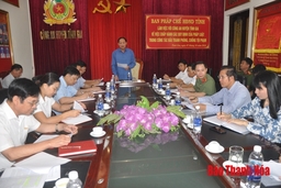 Giám sát việc chấp hành các quy định của pháp luật trong công tác phòng, chống tội phạm tại huyện Tĩnh Gia