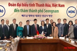 Ký kết hợp tác Thanh Hoá - Seongnam giai đoạn 2019 - 2020