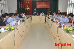 Chủ tịch Trung ương Hội Nông dân Việt Nam thăm và làm việc tại Thanh Hóa