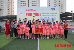 Giải bóng đá Hội khỏe Phù Đổng TP Thanh Hóa lần thứ X thành công tốt đẹp