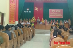 Đại biểu HĐND tỉnh tiếp xúc cử tri huyện Nông Cống