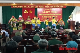 Thị xã Bỉm Sơn: Kỷ niệm 70 năm Ngày truyền thống quân tình nguyện và chuyên gia Việt Nam tại Lào.