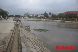 Huyện Hậu Lộc gấp rút thi công các dự án thúc đẩy phát triển kinh tế - xã hội