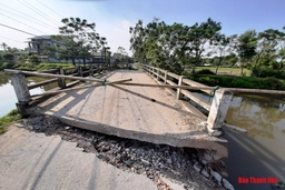 Phường Quảng Vinh (TP Sầm Sơn): Cuộc sống người dân bị đảo lộn sau khi cầu Ngang bị sập