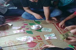 Khởi tố 12 bị can trong “sới” bạc tại xã Lương Sơn, huyện Thường Xuân