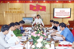 Rà soát các cuộc thanh tra kinh tế - xã hội và thực hiện kiến nghị kiểm toán Nhà nước tại huyện Hoằng Hóa và thị xã Bỉm Sơn