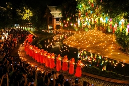 Thái Lan cấm các loại pháo và đèn trời trong dịp lễ Loy Krathong