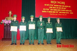 BĐBP Thanh Hóa: 5 tập thể, 10 cá nhân được tôn vinh trong phong trào thi đua “Ngành hậu cần quân đội làm theo lời Bác Hồ dạy”