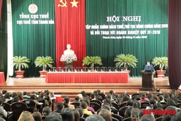 Tập huấn Chính sách thuế và đối thoại với doanh nghiệp Quý IV - 2019