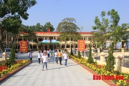 Xây dựng môi trường học đường xanh, sạch, đẹp, an toàn ở huyện Thọ Xuân
