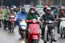 Không khí lạnh tràn về, Bắc Bộ và Thanh Hóa trời chuyển rét