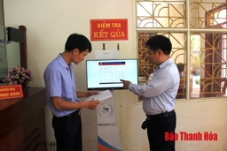 Huyện Nga Sơn đẩy mạnh cải cách hành chính