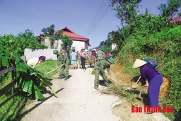 Bộ đội Biên phòng tỉnh xây dựng cơ sở chính trị vững mạnh trên biên giới