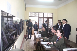 Chủ tịch UBND tỉnh Nguyễn Đình Xứng trực tiếp chỉ đạo, kiểm tra, giám sát buổi thi công chức năm 2019