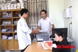 Xã Thành Sơn chú trọng công tác tư pháp hộ tịch, hộ khẩu