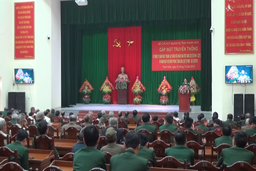 Bộ CHQS tỉnh Thanh Hóa gặp mặt truyền thống kỷ niệm 75 năm ngày thành lập QĐND Việt Nam