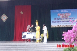 Huyện Đông Sơn: Gần 1.200 cán bộ đoàn viên, thanh niên tham gia tìm hiểu pháp luật