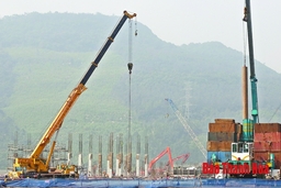Nhà máy Nhiệt điện BOT Nghi Sơn 2 thi công đạt 34,04%