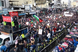 Jordan: Biểu tình lớn phản đối nhập khẩu khí đốt từ Israel