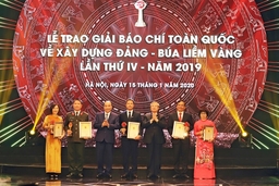 Lễ công bố và trao giải Búa liềm vàng lần thứ IV - năm 2019