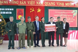 Agribank Thanh Hóa tặng quà tại Trung tâm điều dưỡng người có công tỉnh Thanh Hóa và Trung tâm Bảo trợ số 2 Thanh Hóa