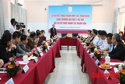 Ký kết thỏa thuận hợp tác toàn diện giữa Trường Đại học Y Hà Nội với Cơ sở thực hành tại Thanh Hóa