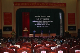 Huyện Nga Sơn kỷ niệm 90 năm ngày thành lập Đảng Cộng Sản Việt Nam