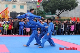 Hội diễn Vovinam tỉnh Thanh Hóa, biểu diễn lân – sư TP Thanh Hóa mở rộng Xuân Canh Tý 2020