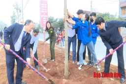 Huyện Đông Sơn phát động Tết trồng cây xuân Canh Tý 2020