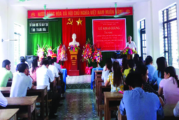 Huyện Quan Hóa: Đào tạo, bồi dưỡng tiếng nói, chữ viết dân tộc Thái cho cán bộ, công chức
