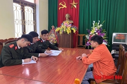 Công an huyện Ngọc Lặc xử lý hàng chục trường hợp đăng tin sai sự thật về virus Covid - 19