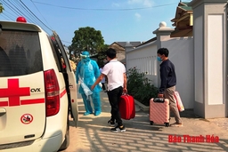 TP Thanh Hóa thực hiện cách ly 5 người trở về từ Hàn Quốc