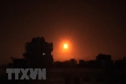 Israel tiến hành không kích các mục tiêu tại Syria và Gaza