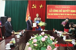 Thanh Hoá: Trưởng Ban Dân vận Tỉnh ủy  đồng thời là Chủ tịch Ủy  ban MTTQ tỉnh