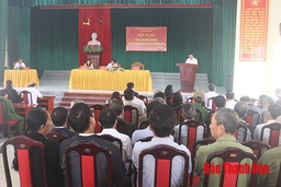 HĐND huyện Đông Sơn nâng cao hiệu quả giải quyết các ý kiến, kiến nghị của cử tri