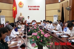 Chủ tịch UBND tỉnh Thanh Hóa chỉ đạo khẩn công tác phòng, chống dịch COVID-19
